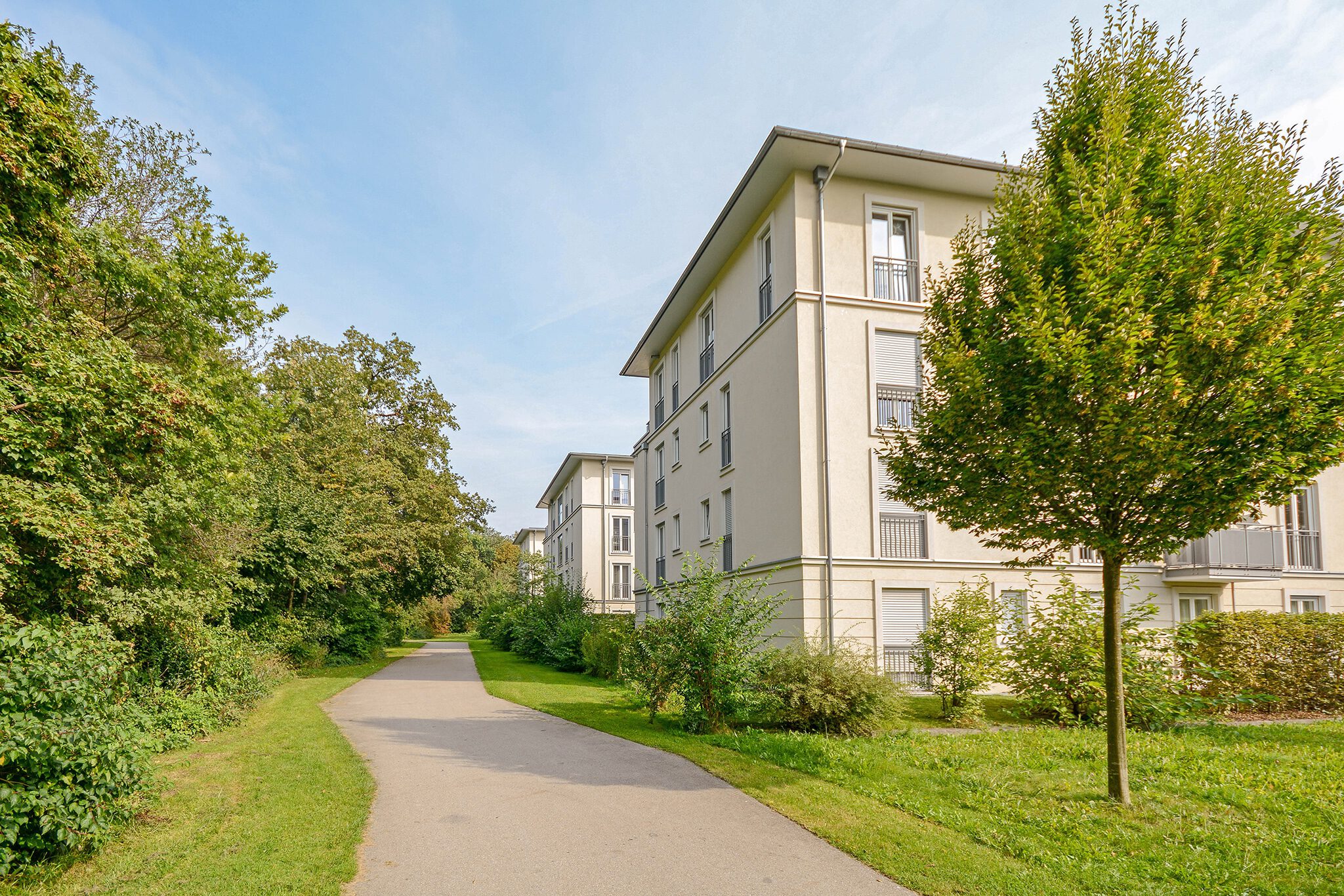 Wohnhausanlage im Grünen